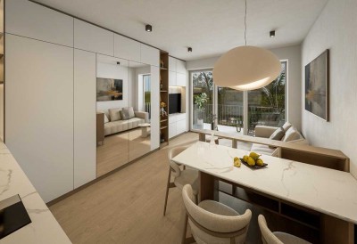 Stylische Wohnung mit Südbalkon