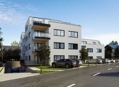 Neubau-Erstbezug: Loggia und 3 Zimmer in Top-Lage!