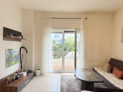 **vermietete 2 Zimmer Terrassenwohnung im EG mit Garten**