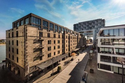 Top aufgeteilte 3-Zimmer- Wohnung im Rheinauhafen, mit Rheinblick