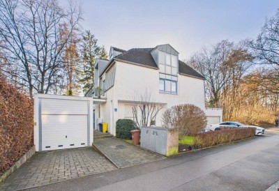 Schöne Maisonette-Dachgeschosswohnung in einem kleinen Mehrfamilienhaus mit nur 6 Einheiten in Solln