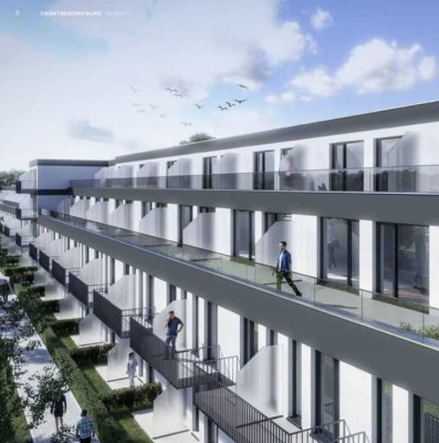 ERSTBEZUG: 2,5 Zimmer Wohnung 3. OG mit Dachterrasse und Küche