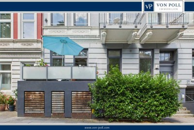 Modernisierte Altbauwohnug mitten in Eimsbüttel: 
eine Etage - zwei Wohnungen