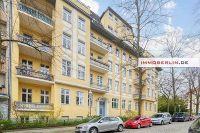 IMMOBERLIN.DE - Wunderbare Lage! Schöne helle Altbauwohnung am Bosepark