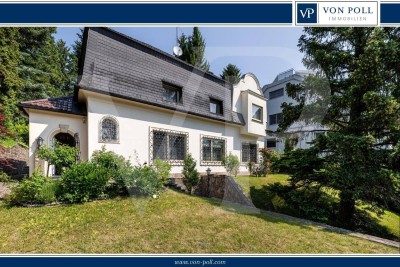 Villa mit Abbruchbewilligung in absoluter Grünlage Dornbachs