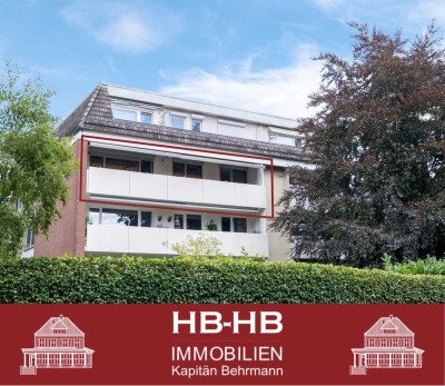 Attraktive 4-Zimmer-Wohnung mit Balkon, Garage und Blick aufs Werder-Trainingsgelände