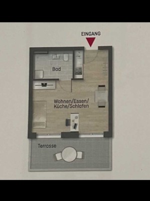 Neubau 1 Zimmer Wohnung