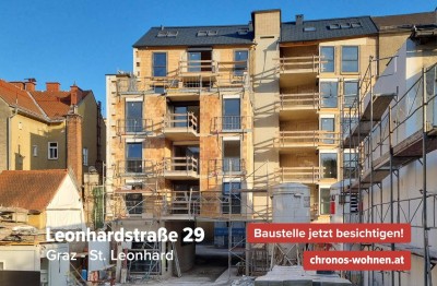 PROVISIONSFREI! Neubauprojekt - St.Leonhard! Große 4-Zimmerwohnung mit Innenhofbalkon!