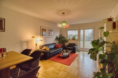 Sonnige 3-Zimmer-Wohnung mit großem Balkon und Parkplatz