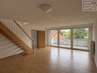 Wohnen auf zwei Ebenen - Attraktive Maisonettewohnung in Siedlungslage!