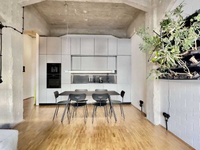 ++ LOFT im Industrie-Charme nahe Lindenauer Hafen mit separatem STP, Kellerabteil & Balkon ++