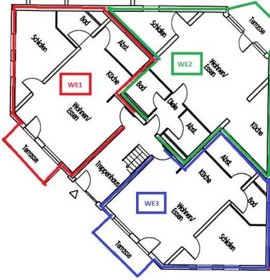 Schöne 2 Zimmer Wohnung in Alsdorf mit Terrasse