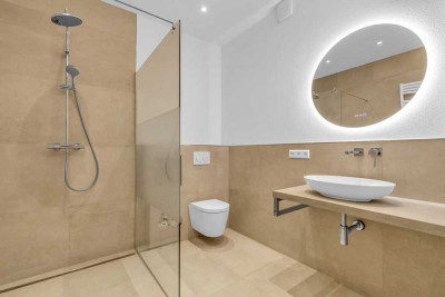 ANFRAGEN NUR PER EMAIL-Komplett Kernsanierte EG 2-Zimmer-Wohnung – Luxus und Komfort in jedem Detail