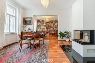 Sanierter Altbau | 3 - 4 Zi | Offener Kamin | Grenze 18. Bezirk
