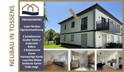 Provisionsfrei! Exklusive  ETW in Tossens BJ 2024 - gehobene Ausstattung *Möbliert * Mit Sauna*