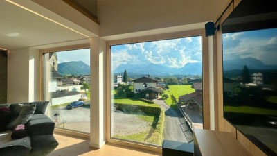 Penthouse mit Traumaussicht auf das Kaisergebirge