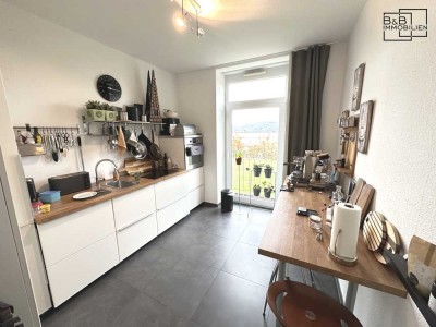B&B Immobilien: Stilvolle 3-Zimmer-Altbauwohnung mit Terrasse und Gartenfläche in Trier-Feyen
