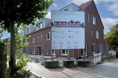 Moderne Neubauwohnung mit Blick auf die Kolvenburg