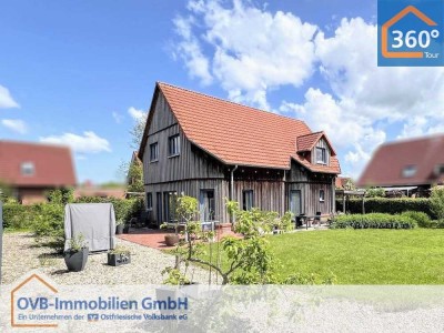 Nachhaltig wohnen mit Stil: Charmantes Holzhaus in bevorzugter Lage in Emden