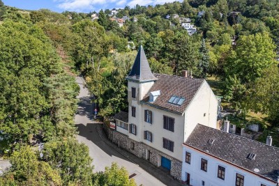 Historisches Anwesen mit Panoramablick auf Stift Klosterneuburg