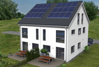 Doppelhaus-Hälfte 153 m² incl. Grundstück in 63225 Langen