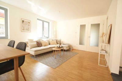 Lichtdurchflutete Maisonettwohung im Einfamilienhausstil