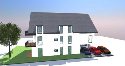 KFW 40 mit QNG: Erdgeschoss Neubau-Wohnungen in der Südstadt