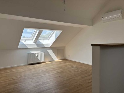 Stilvoll sanierte DG-Wohnung im ruhigen 3-Familienhaus in Mühldorf – modern & klimatisiert