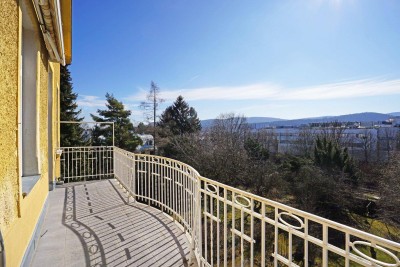 Altbauflair trifft Naturidylle am Wienflussweg – Wohnen am Stadtrand mit Südbalkon und Garten