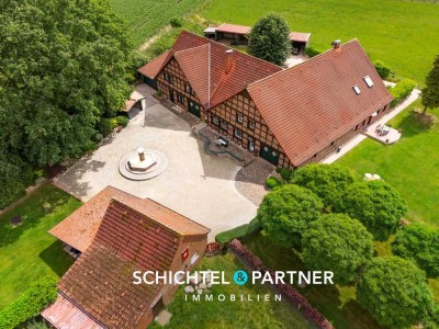 Groß Berßen | Weitläufiges Landanwesen mit 3 Wohneinheiten & Youtube-Video