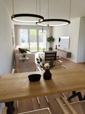 Erstbezug mit Terrasse: Stilvolle 2,5-Zimmer-Wohnung im EG