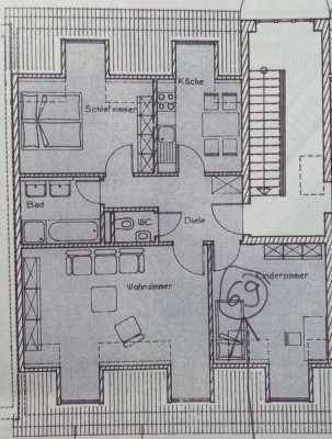 Exklusive, gepflegte 3-Zimmer-Wohnung in Günzburg