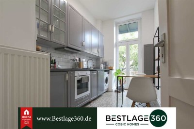 Wohnen mit Flair: möblierte 2-Zimmer-Altbauwohnung im Herzen des Nordends