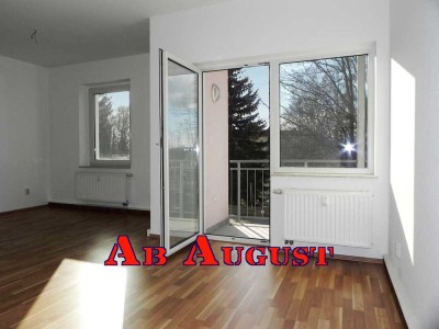 Hochparterrewohnung mit Balkon in schöner Wohnlage