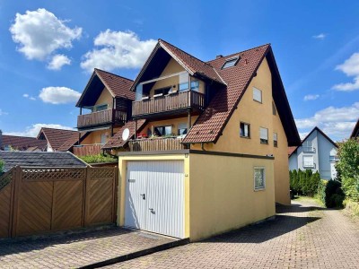 Geräumige Maisonette-Wohnung mit Balkon!