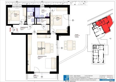 wunderschöne 3 Zimmer Neubau Wohnung in Sonnenlage in Eben