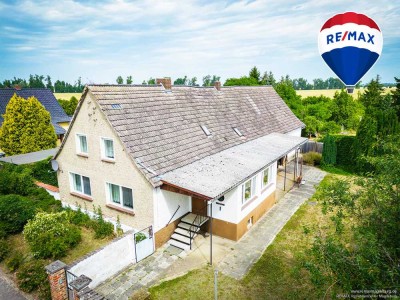 Ihre Gelegenheit - großzügiges Wohnen mit imposantem Grundstück in Wallwitz!