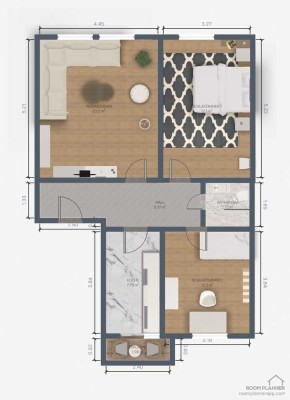 Renovierte Wohnung Nähe Uni PF