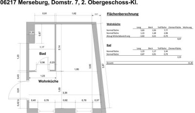 Kleine Wohnung, Domstraße 7, 06217 Merseburg