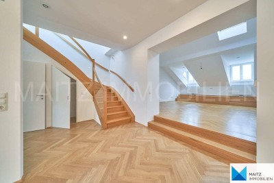 Klimatisierte Dachterrassenwohnung | 3,5 Zimmer | opt. 2 Garagenplätze **U3/U4/U6**
