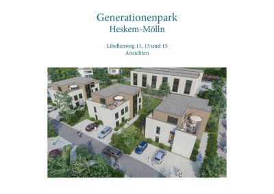 Moderne 3-Zimmer-Wohnungen mit geh. Innenausstattung & Balkon im Generationenpark Heskem