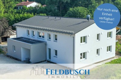 Leben am Rande des Grüns – Neubau-2-Zimmer-Erdgeschosswohnung mit Wohlfühlcharakter in unmittelbarer