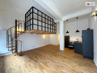 Stilvolles Apartment mit Einbauküche, Balkon & Galerie