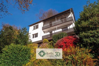 Von der Natur umarmt: großzügiges Wohnhaus in Hanglage mit sensationellem Panoramablick in Schönau