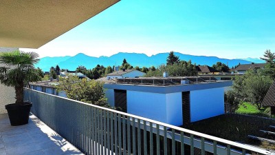 Panorama Dachgeschosswohnung mit Penthouse Charakter in Neubau mit Terrasse 90 m² &amp; Tiefgarage.