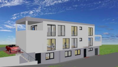 Stilvoller Neubau-Grundriss kann noch individuell verändert werden! 3-Zi. Gartengeschoss-Whg.