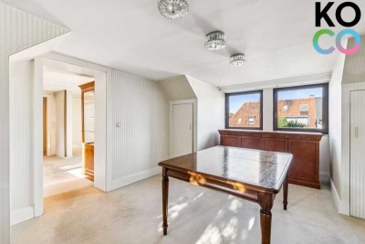 Außergewöhnliche Maisonette-Wohnung. Mit Charakter und Seele. In ruhiger Lage von Essen.