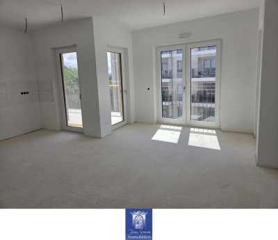 Barrierefreie Dachwohnung mit 2 Balkonen an der Elbe in beliebten HafenCity! Erstbezug!