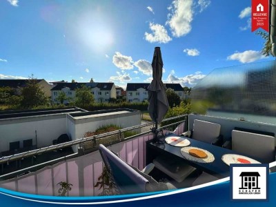 Exklusiv wohnen: Maisonette mit Parkett, Balkon & Designerbad