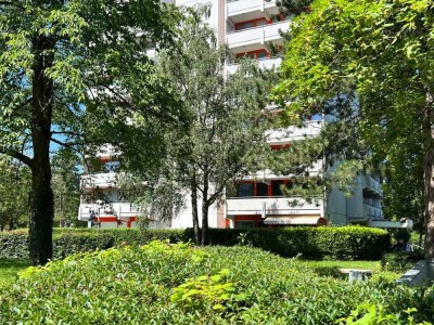 Zentral gelegenes Wohnen in Unterschleißheim 3-Zi.-Wohnung mit großem Balkon